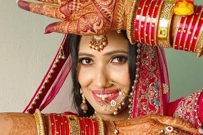 Bridal makeup