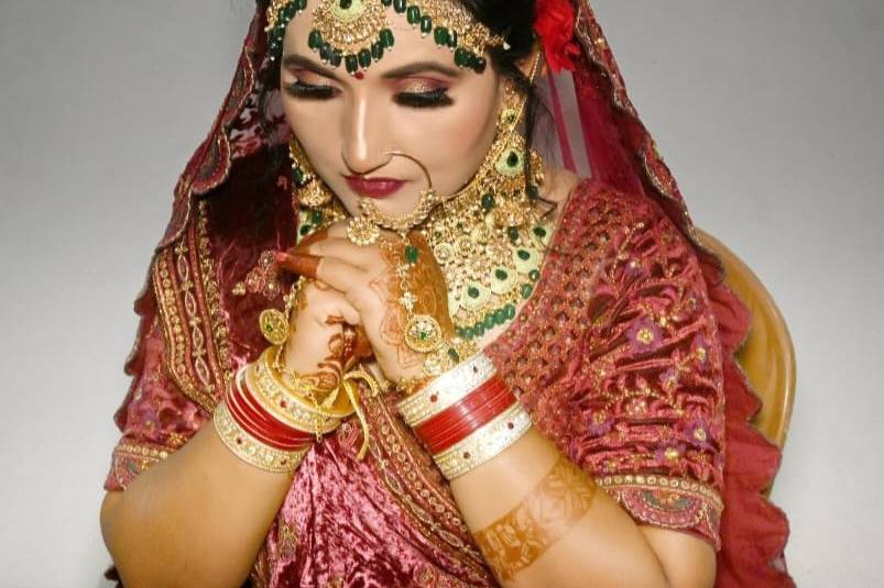 Bridal makeup