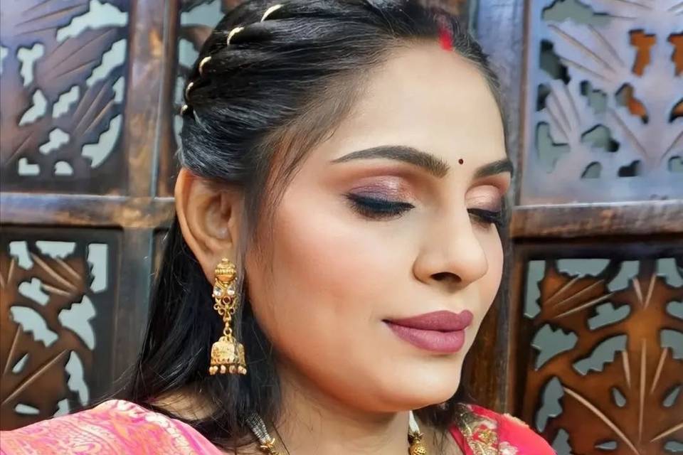 Hd party makeup