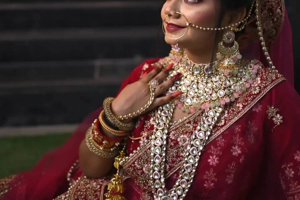 Bridal makeup