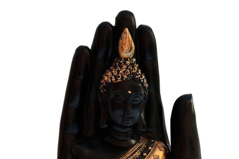 Resin buddha