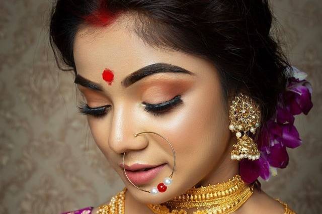 Bridal makeup