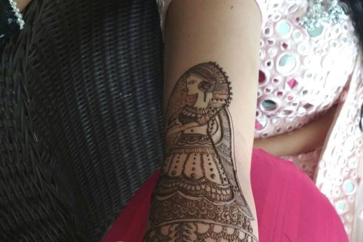 Bridal mehendi designs