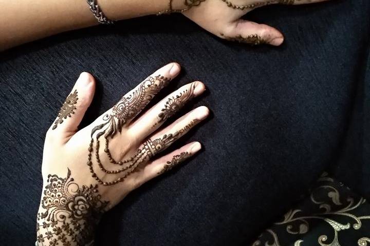 Bridal mehendi designs