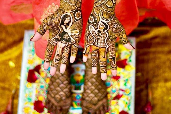 Bridal mehendi designs