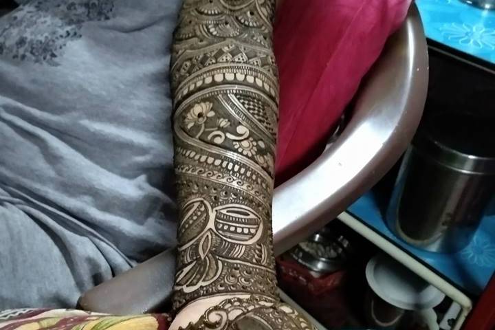 Bridal mehendi designs