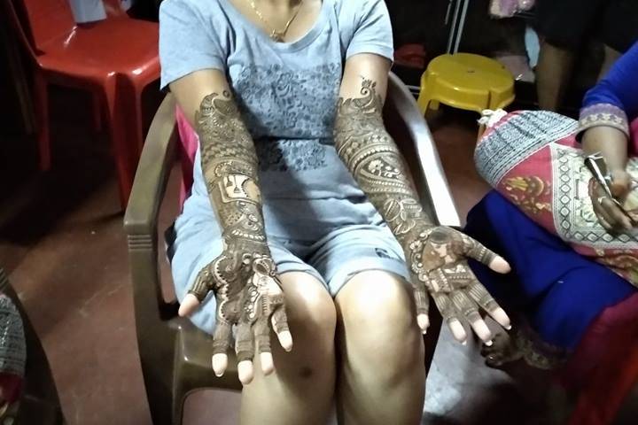 Bridal mehendi designs