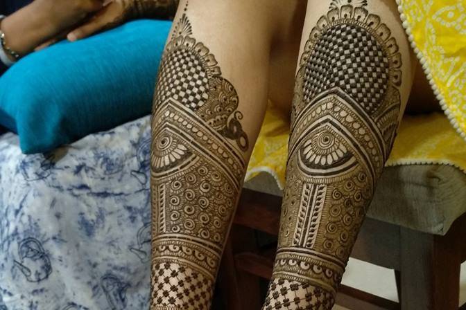 Bridal mehendi designs