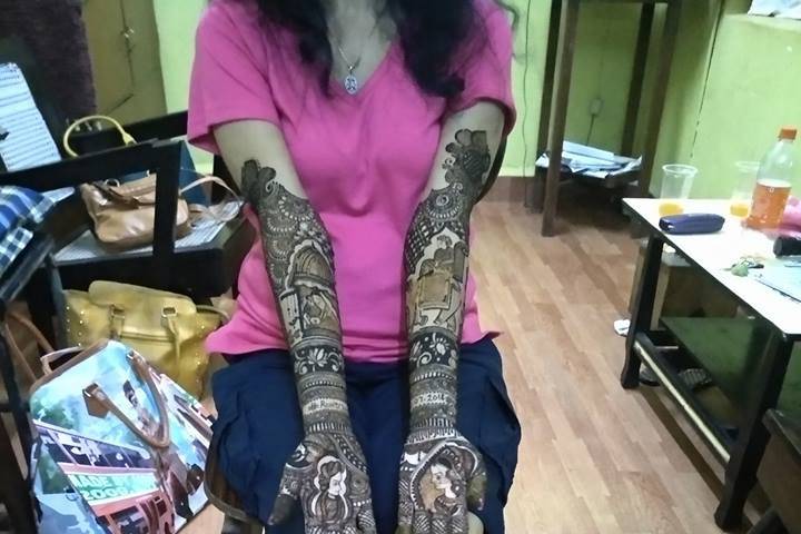 Bridal mehendi designs