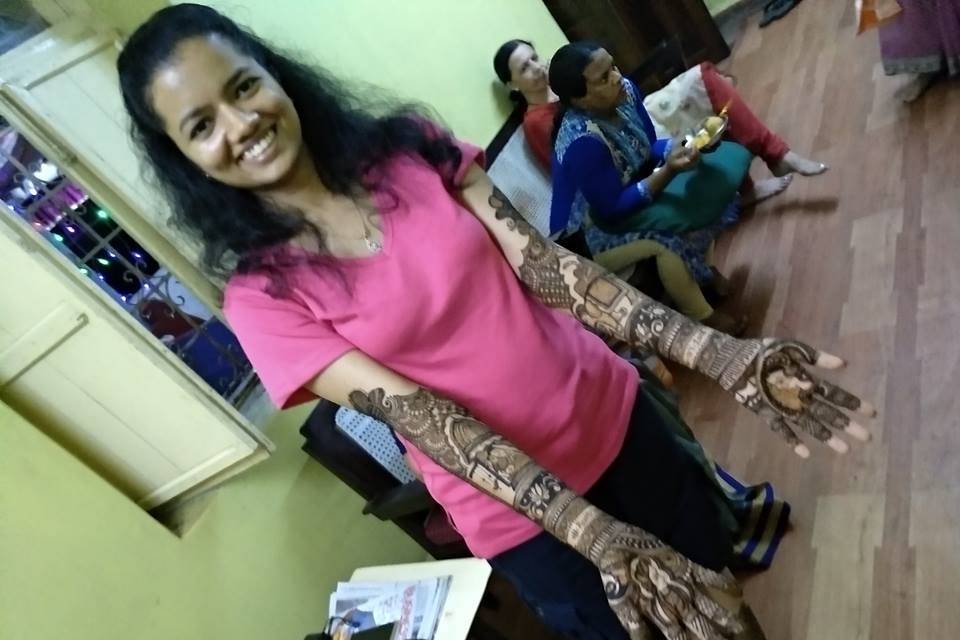 Bridal mehendi designs