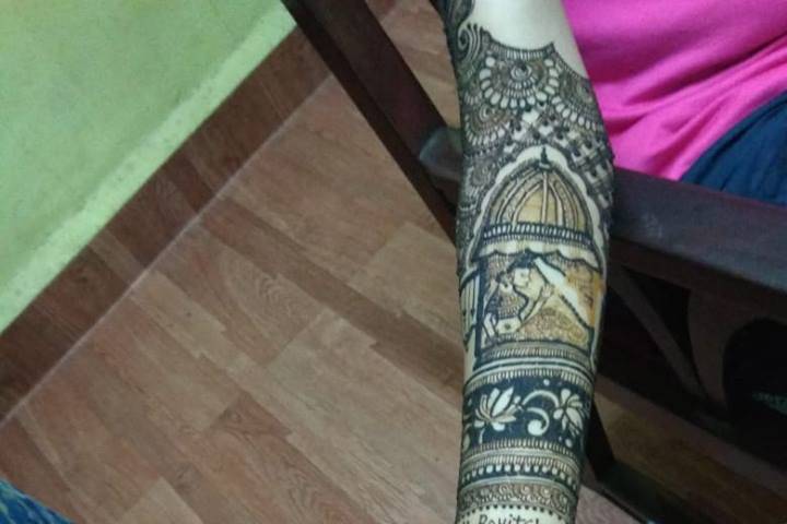 Bridal mehendi designs