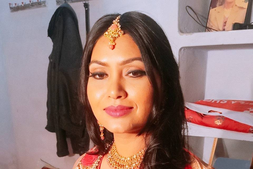 Bridal makeup