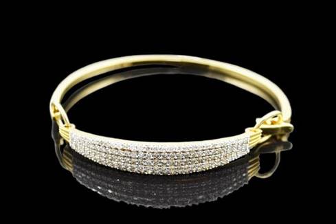Diamond bracelets bangles