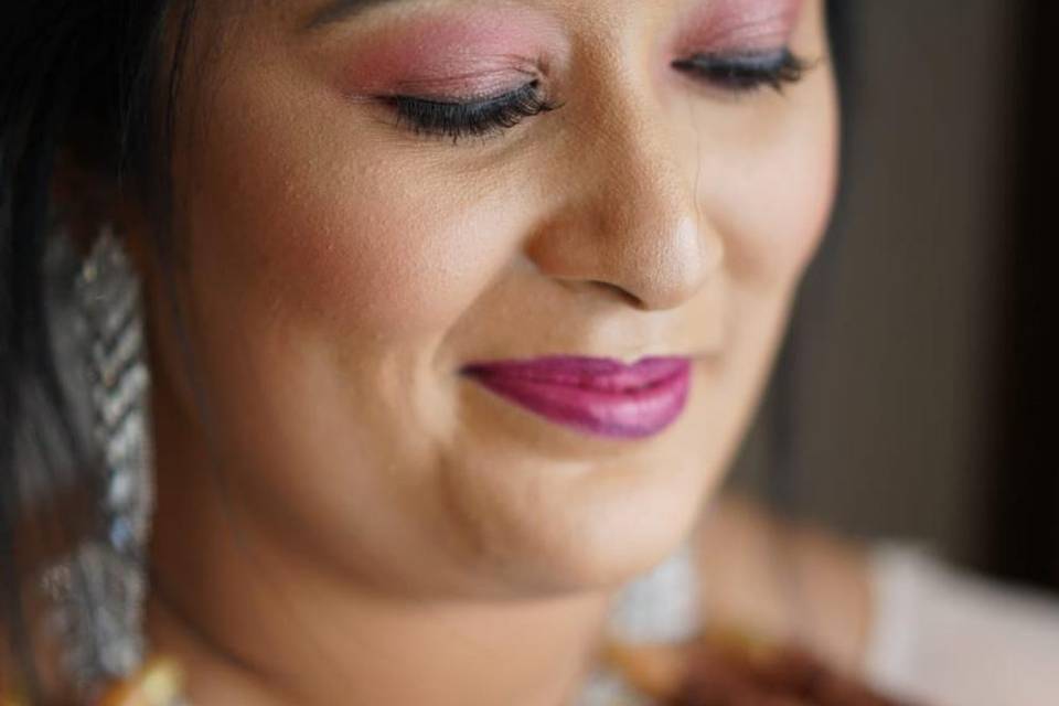 Bridal makeup