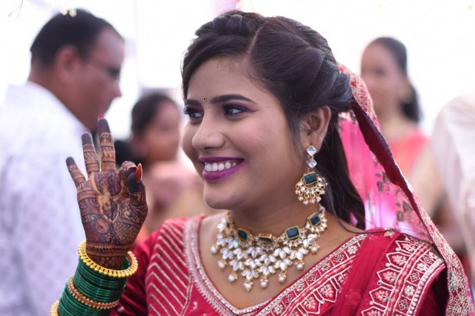 Bridal makeup