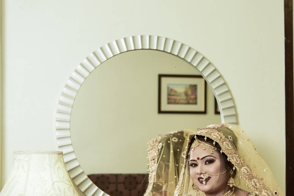 Bridal portrait