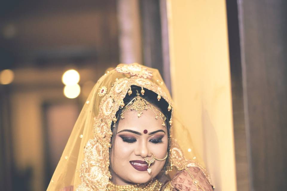 Bridal portrait