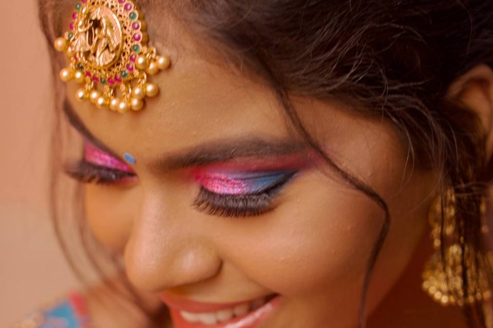 Makeup by Aishwarya Krishnan