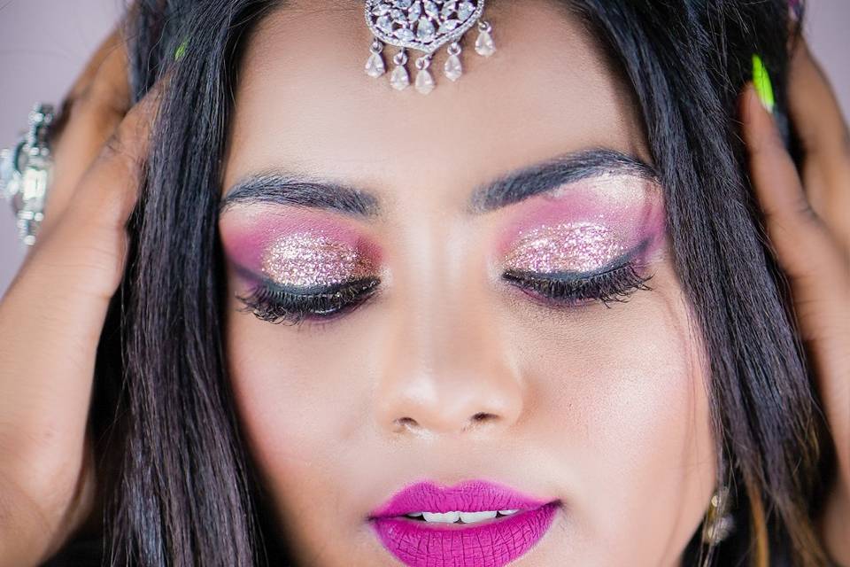 Makeup by Aishwarya Krishnan