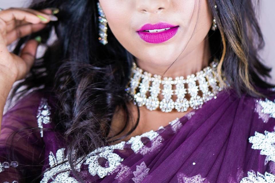 Makeup by Aishwarya Krishnan