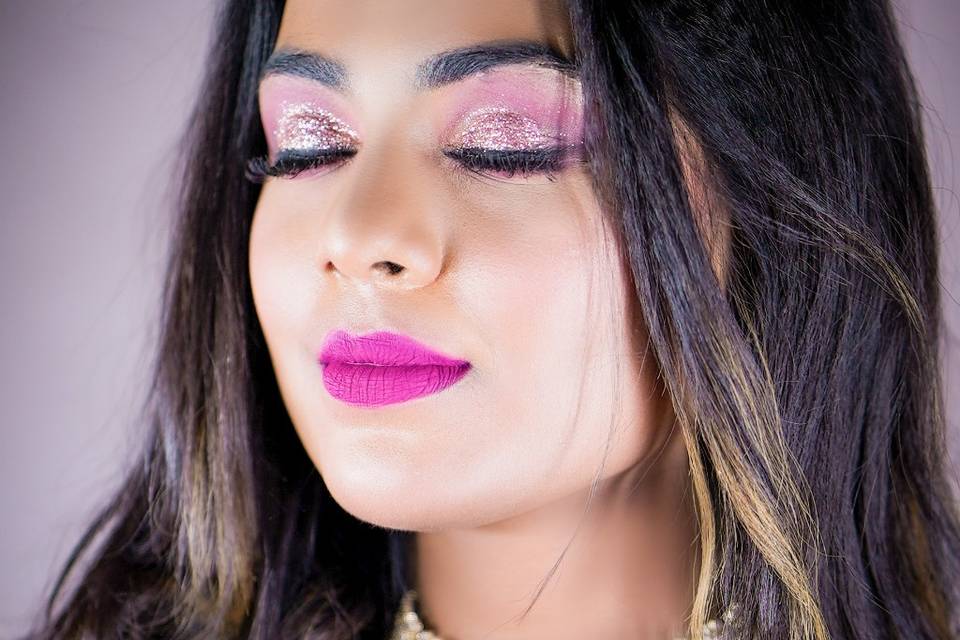 Makeup by Aishwarya Krishnan