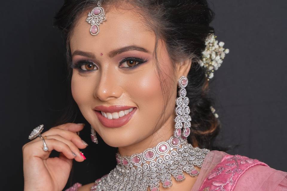 Makeup by Aishwarya Krishnan