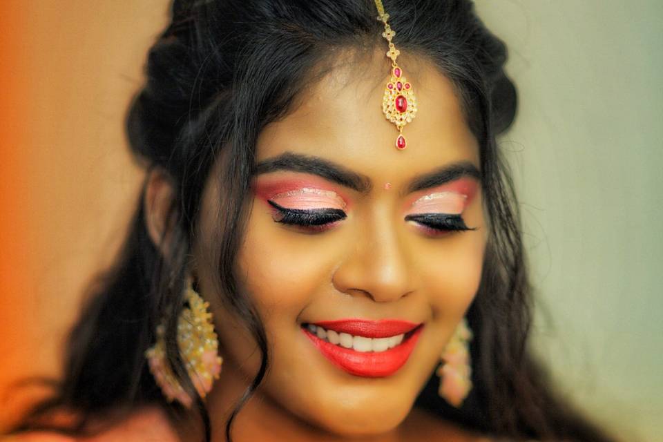 Makeup by Aishwarya Krishnan