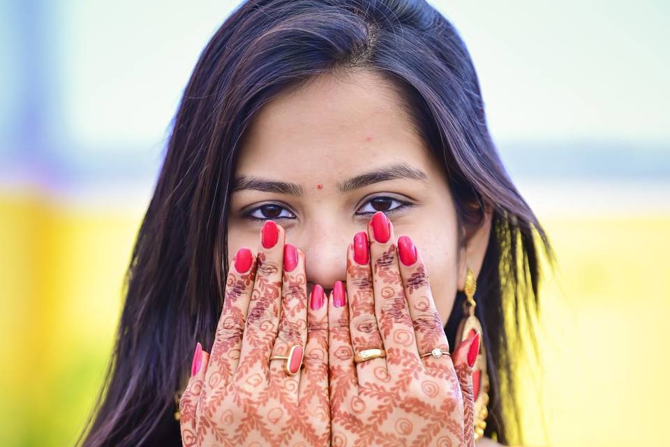 Bridal portrait