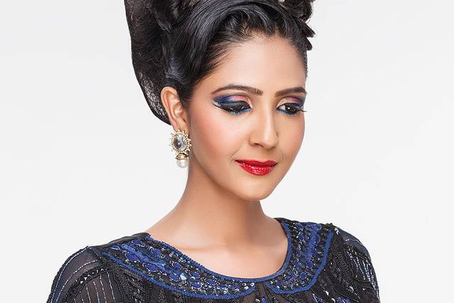 Gallery Bharti Taneja's Alps Bridal Makeup Work Before and After
