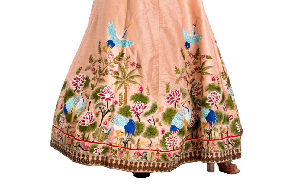Designer Corset for Reception