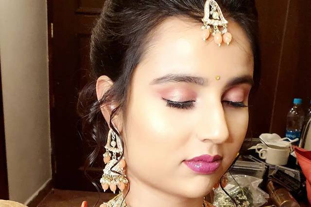 Bridal makeup