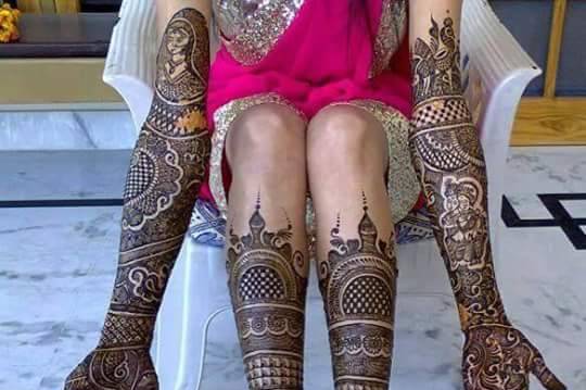 Bridal Mehndi Design: Beautiful Bridal Mehndi Design Must Try