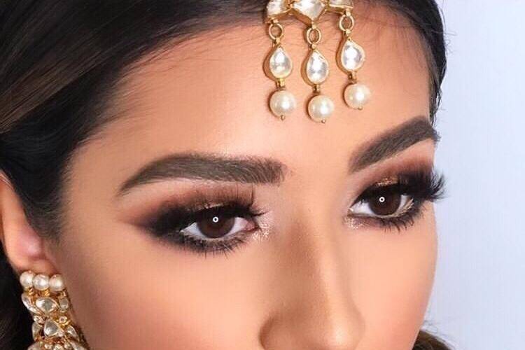 Bridal makeup