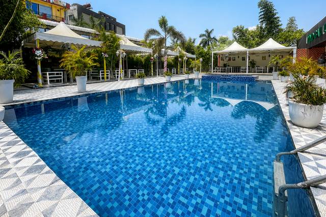 Pool area