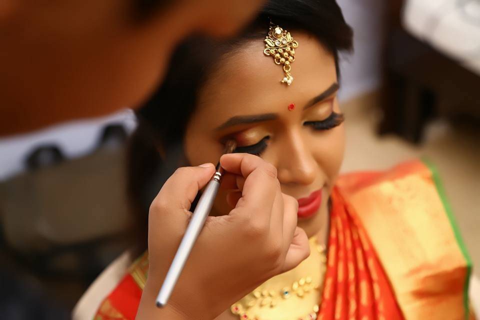 Bridal makeup