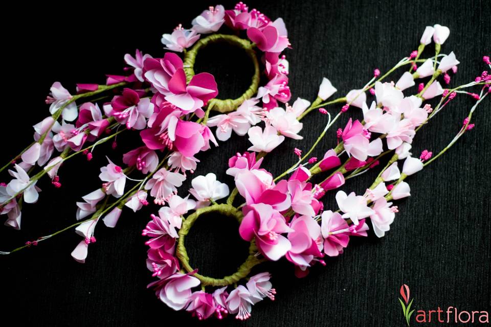 Floral jewellery