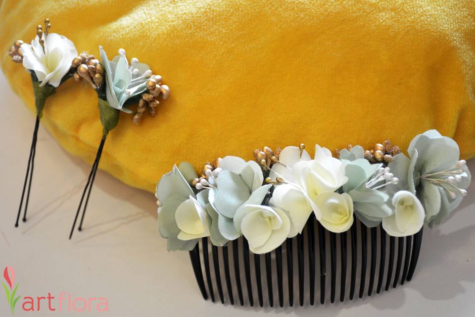 Floral jewellery