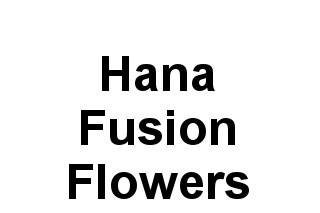 Hana fusion flowers logo