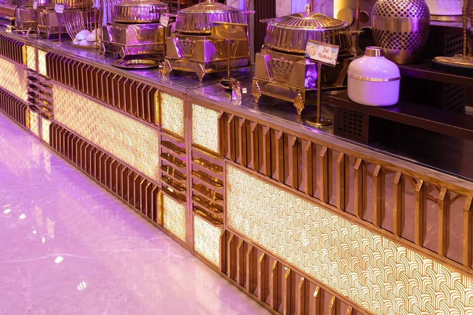 Catering setup