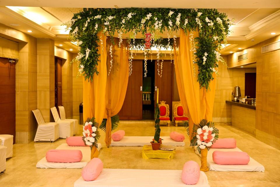 Mandap area