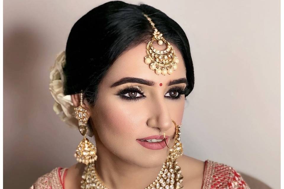 Bridal makeup