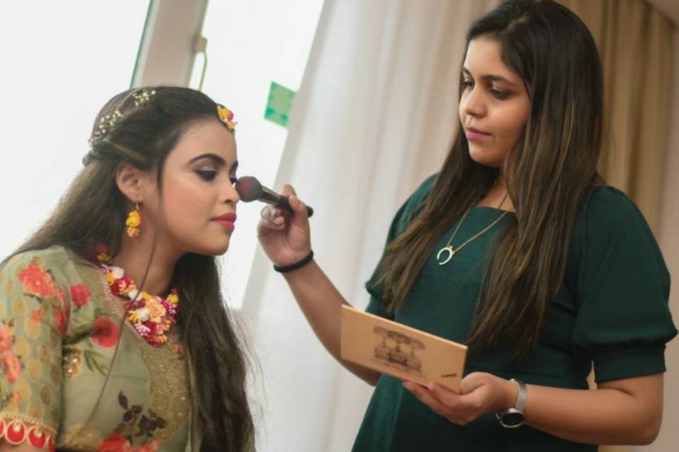 Sangeet makeup