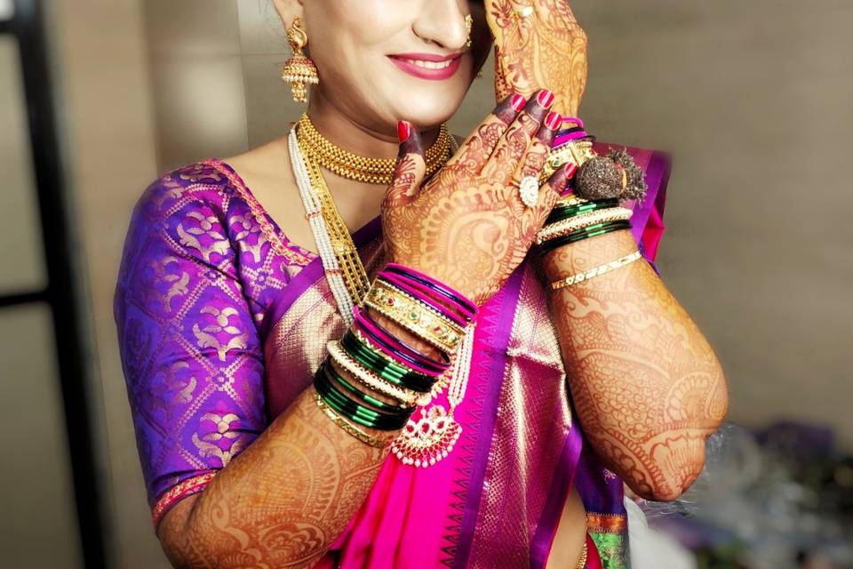 Maharashtrian bride