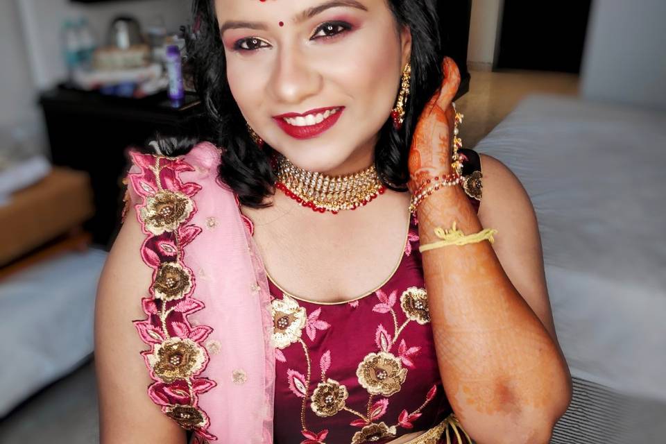 Mehendi Makeup