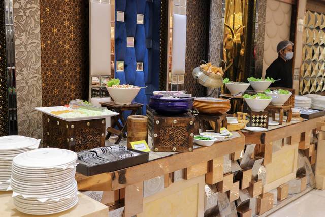 Catering setup