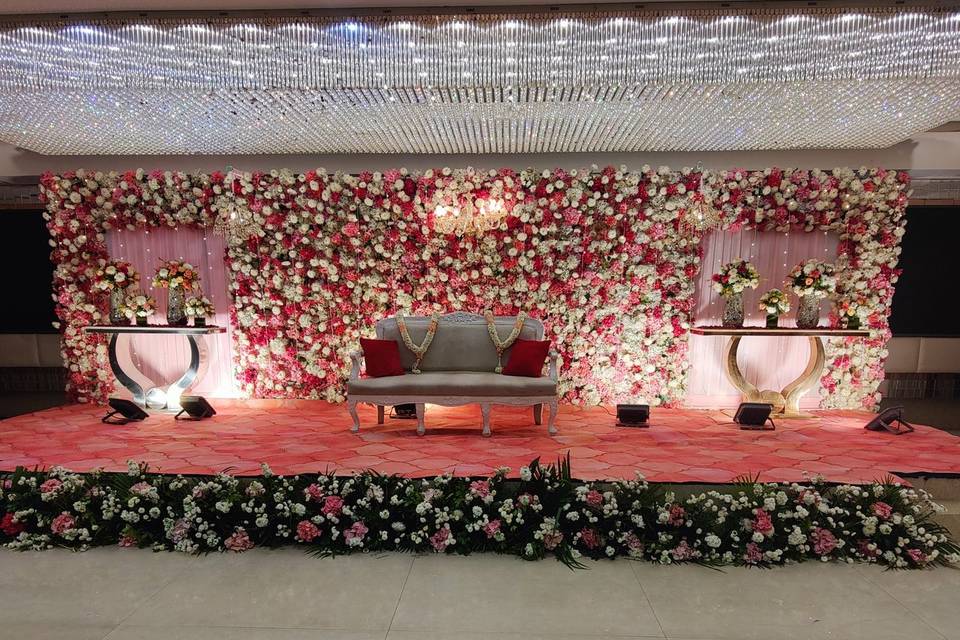 Wedding Backdrop Stage Decor