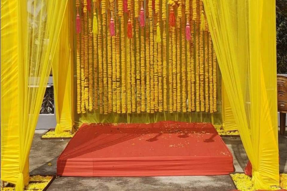 Haldi Mandap