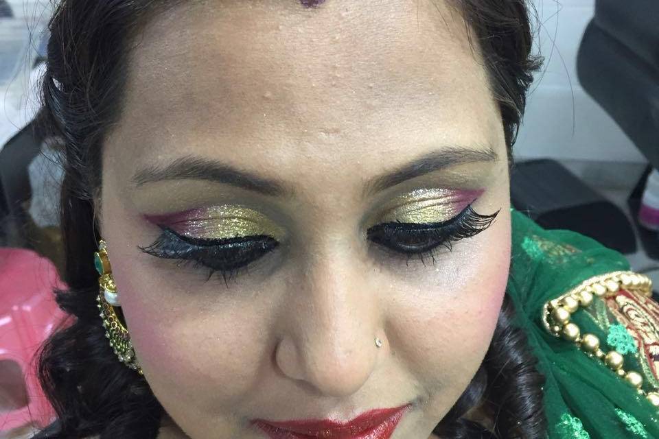 Reception makeup