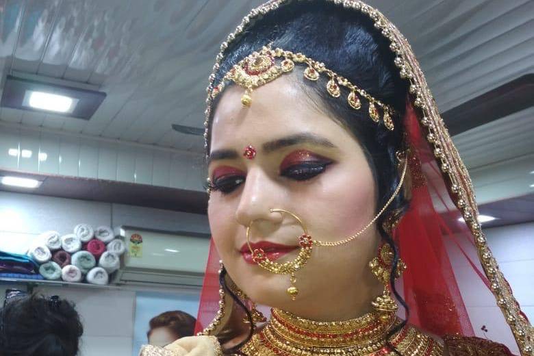 Bridal makeup