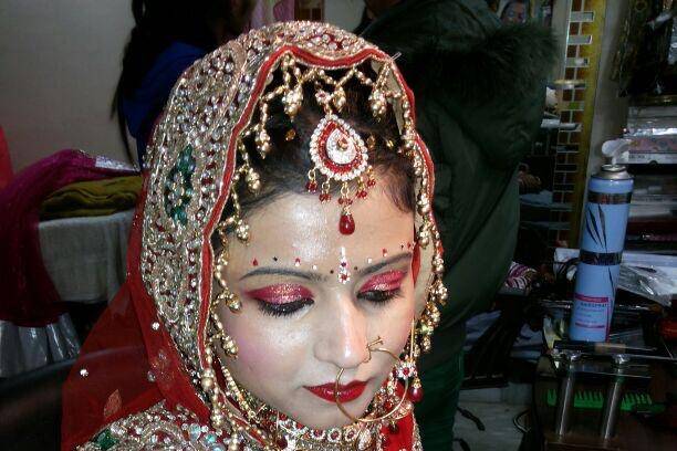 Bridal makeup